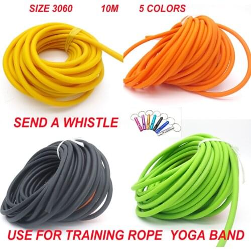 10 Meters Yoga Rope DIY Sangle Yoga Exercise Equipment Sport Equipment Training Body Building 3060 Thera Band 10M a piece