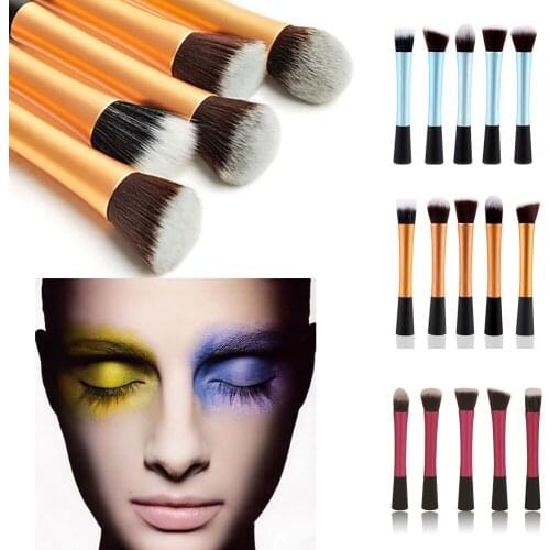 5PCS/Set Professional Face Powder Foundation Cosmetic Makeup Beauty Tool Eyeshadow Blush Brushes Set Cosmetic Make up Tools