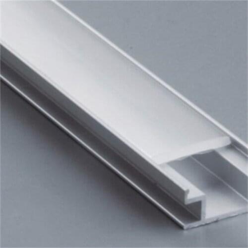 YANGMIN Free Shipping 30-60M/LOT 2m 80 Inch Length Aluminium Profile For Bar Light, Strip Aluminum Channel, Flat tape Housing