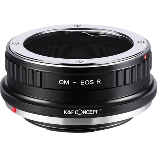 K&F Concept Lens Mount Adapter for Olympus OM Lens to Canon EOS R Camera Body