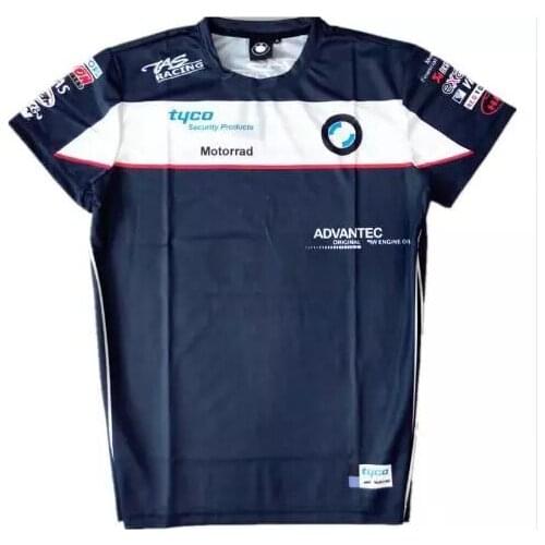 Hot Sale Motorrad Motorsport Motorcycle T-shirt MOTO Riding Outdoor gp Quick-drying T-shirt for BMW Racing Shirt Tee