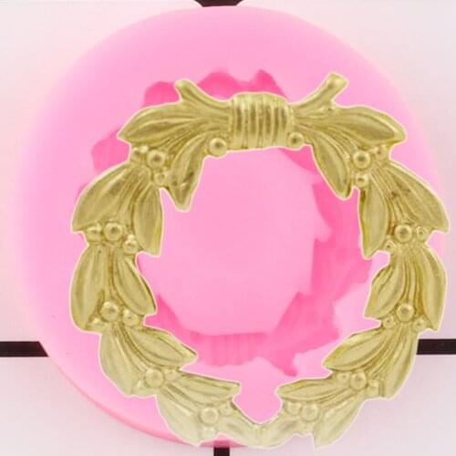 Leaf Vine Silicone Mold Garland Cupcake Topper Fondant Cake Decorating Tools Jewelry Polymer Clay Candy Chocolate Gumpaste Mould