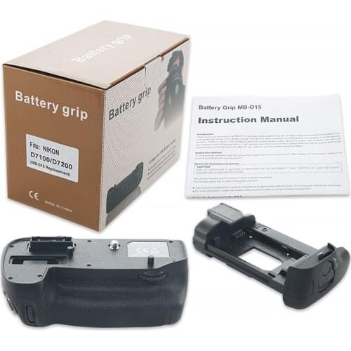 Photo Studio kits Meike Vertical Battery Grip MK-D7100 Holder Pack for Nikon D7100 D7200 as MB-D15