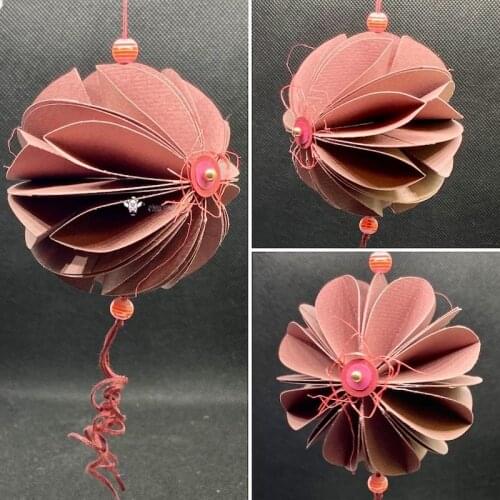 New Folded flower decoration metal Cutting Dies Stencils DIY Scrapbooking Paper/photo Cards Embossing Dies