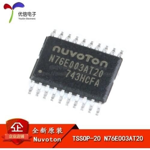 1pcs / lote genuine chip n76e003at20 tssop-20 is compatible to replace stm8s003f3p6 chip