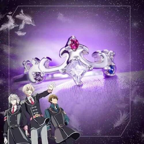 IDOLiSH7 Crescent rise TRIGGER Cosplay Finger Ring Fashion Jewelry Halloween Costume Accessory Prop Birthday Gift
