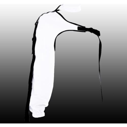 Hip Hop Clothing Adults Street Dance Costume Reflective Irregular One Shoulder Long Sleeve Female Cool Ultra Short Coat DN5452