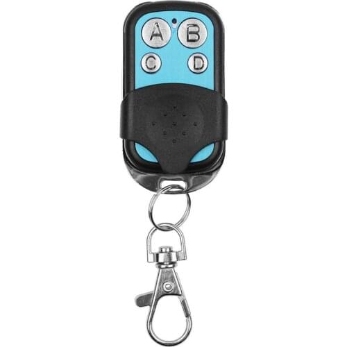 Universal 4 Channel Wireless RF Remote Control Duplicator Copy 433MHz Electric Gate Garage Door Key Switch Fob Controller