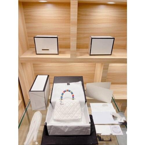 2021 new ladies handbag rhombus chain bag shoulder messenger bag