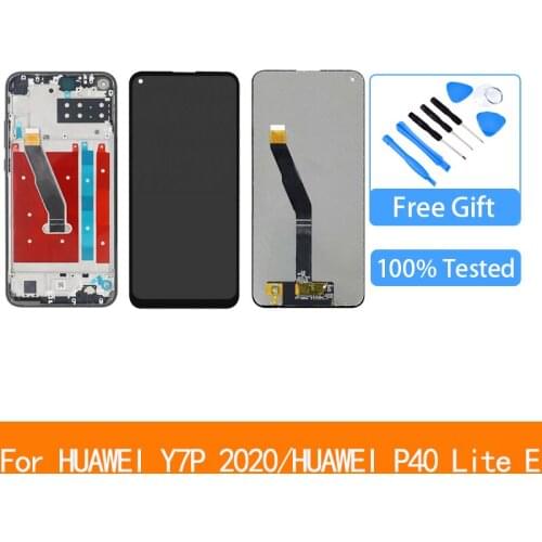 6.39" For HUAWEI P40 Lite E LCD Display Screen Digitizer Assembly Parts For HUAWEI Y7P 2020 Screen P40 Lite E Display Replace