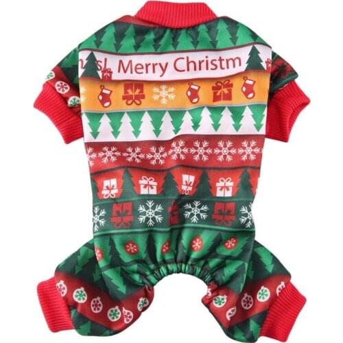 Winter Pumkin Ghost Pattern Warm Dog Coat Jumpsuit Thicken Pet Clothes for Small Medium Dogs Cats Apparel Pets Ropa Perro