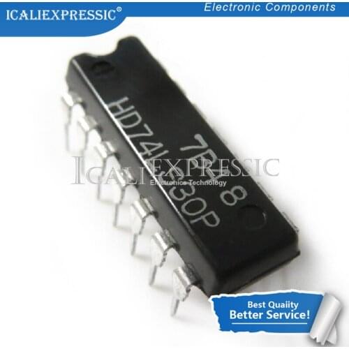10PCS SN74LS30N HD74LS30P SN74LS30 74LS30 DIP-14 In Stock