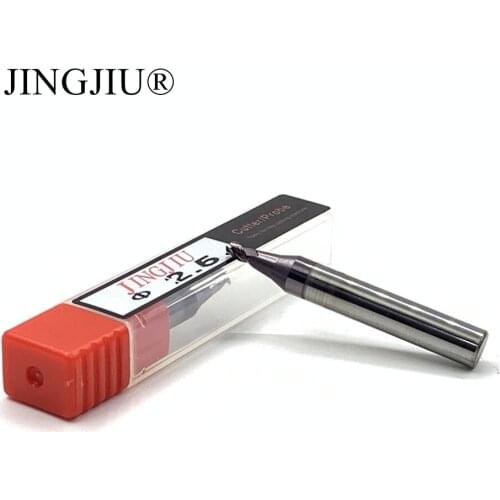 2.5mm End Milling Cutter in carbide with 3flute for Wenxing vertical Key Cutting Machine(2pcs)