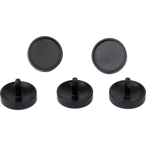 5pcs Plastic Golf Ball Position Mark Markers Golfer Training Aid Xmas Gift Black