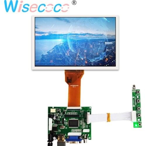 7 inch 165*100mm LCD display with 4 wire resistive 800*480 AT070TN94 LCD screen module with Controller board for Raspberry pi 3B