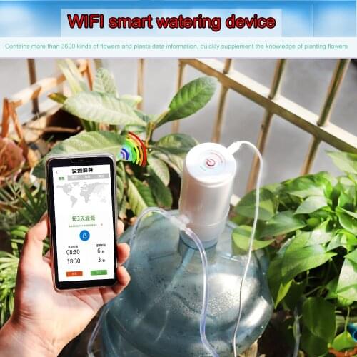 WIfi Automatic Watering Pump Controller Flowers Plants Home Sprinkler Drip Irrigation Device Pump Timer System Outdoor