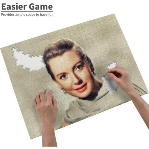 De H Kerr Hollywood Legend Jigsaw Puzzle Game Wooden Toys Assembling Picture Games Toys De H Kerr Actor Actress Movie Film