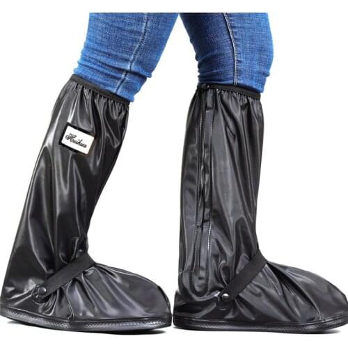 Hot Sell Creative Waterproof Reusable Motorcycle Cycling Bike Rain Boot Shoes Covers Rainproof Shoes Cover Rainproof Thick