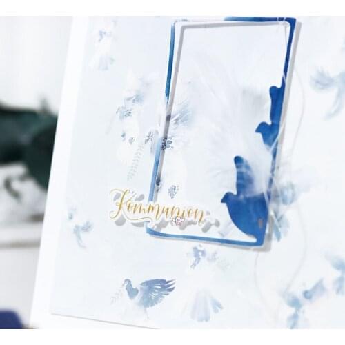 Mmao Crafts Metal Steel Cutting Dies Peace dove bird frame Stencil For DIY Scrapbooking Paper/photo Cards Embossing Dies