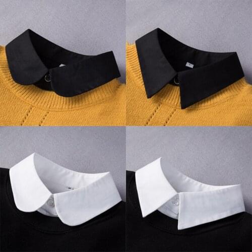 41 Styles Lapel Fake Collar for Women Shirt Detachable Collar Mens Suit Ruffles Stand False Collar Blouse Faux Col Nep Kraagje