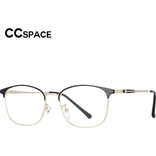 53094 Rectangle Optical Glasses Non-magnetic Steel Frames Men Women Fashion Computer Eyeglasses