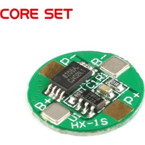 2PCS 3.7V 1S 2.5A 18650 li-ion Lithium Battery Charger Module Charging Board PCB with Overcharge and Over Discharge Protection