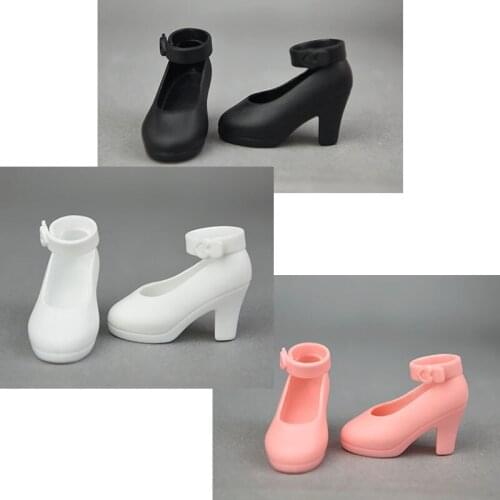 Multicolor Cute Plastic Fashion High Heel Shoes for 1/4 BJD Doll Sandals Dollhouse DIY Accessories Kid Toys For Children Gift