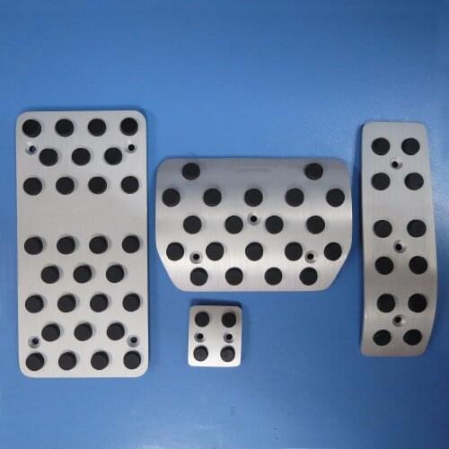 TTCR-II Car Accessories For Volkswagen VW Touareg AT 2003-2017 Accelerator Brake Foot rest Pedal Pedal Plate Pad Stickers