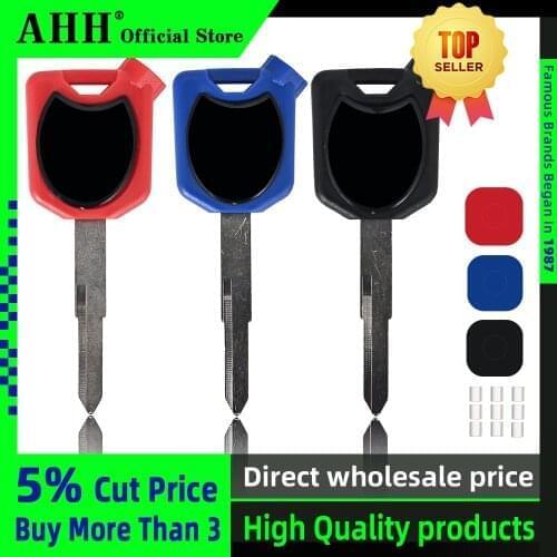 AHH Motorcycle keys Replacement Key Uncut For HONDA 100 125 150 cc Scooter Moped Magnetically controlled lock magnet key