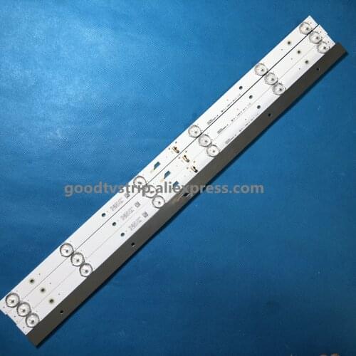 1set=4pieces led backlight strip For Tosh iba 32L1500C strip 4C-LB320T-HR4 32HR332M06A0 V5 screen LVW320CSDX 1pcs=6led 54.20cm