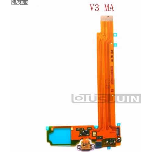 1pcs For VIVO V3MA USB Charger Charging Port Dock Connector Flex Cable with Microphone Module Board
