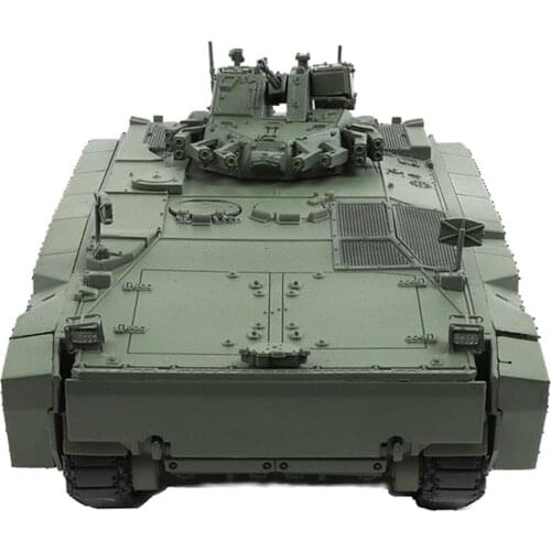 1pc Heavy Duty 1:72 Tank Metal Model & Dustproof Case Office Decoration