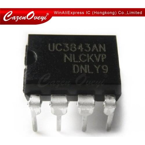10pcs/lot UC3843AN UC3843BN UC3843 DIP-8 In Stock