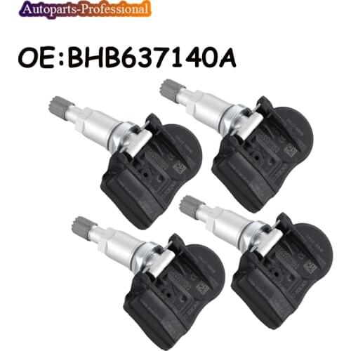 4 pcs/lot 433MHZ For Mazda 2 3 5 6 CX-5 CX5 CX-6 CX6 CX-9 CX9 MX-5 Artz TPMS Tire Pressure Sensor BHB637140A BHB6-37-140A Car