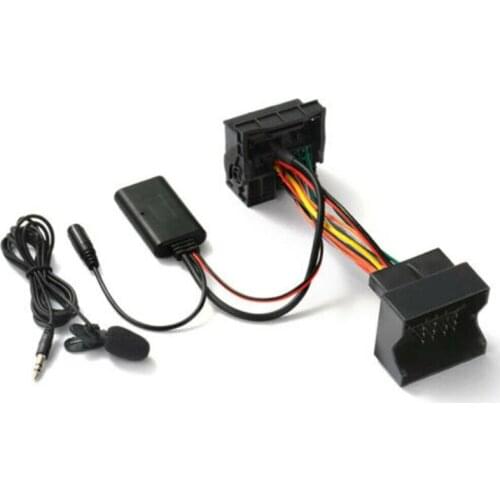 Audio- AUX Cable Adapter Bluetooth 5.0 External MIC For Opel CD30 CDC40 CD70 DVD90 E56B