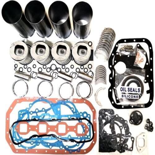 For ISUZU 4B21 4BD2T Diesel Engine Overhual Repair Parts Piston With Piston Ring Cylinder Liner Full Gasket Kit Main Bearing Kit