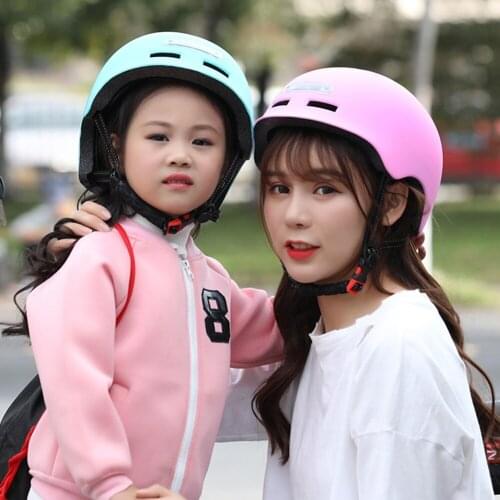 Adult And Children Cycling Helmet Front Rear LED Lights Turn Signal Brake Lights Bike Bicycle Smart Helmet Side Built In Mic