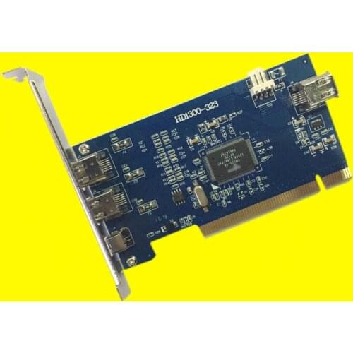 DV Digital PCI Firewire Analog Video/Audio IEEE-1394 Capture Card w/ 10SE Software
