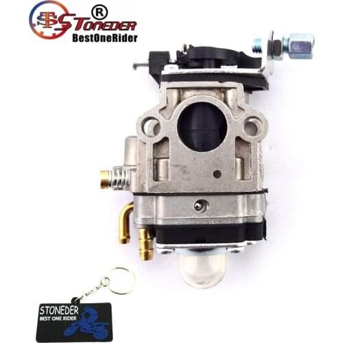 STONEDER Carburetor For 43cc 49cc Engine Motovox MVS10 Carb X1 X3 FS529 FS509 Super Pocket Bike Goped GSR Blade Z Gas Scooter