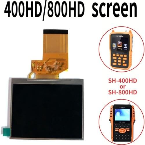 100% New Original sathero professional accessories lcd screen display for SH-800HD sh-400hd digital satellite finder