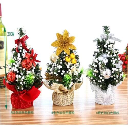 GNHYLL New style Christmas Decoration Wooden Christmas tree ornaments Christmas Ornaments for Tables The festival presents gifts