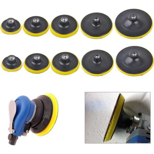 Backing Polishing Polisher Buffing Pad Backer Plate Hook&Loop Car Auto 14mm/16mm Accessories High Quality