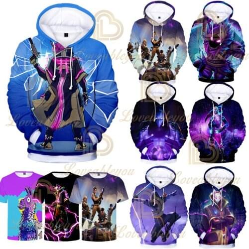 Pink Bear Battle Game Game 3D Hoodie Children Hoodies Streetwear Hip Hop Warm Hoody Sweatshirts Hoodie Harajuku Victory Royal