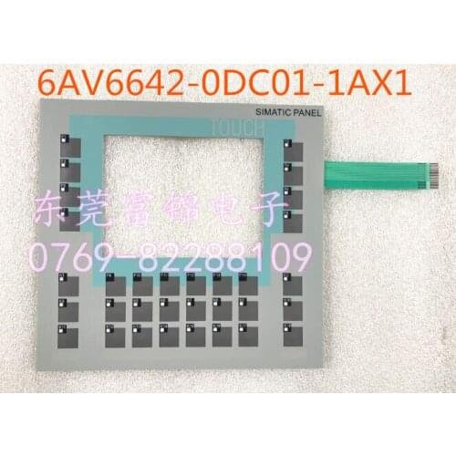 Brand New Membrane keypad for 6AV6642-0DC01-1AX1 6AV6 642-0DC01-1AX1 Operating Panel Button Pad
