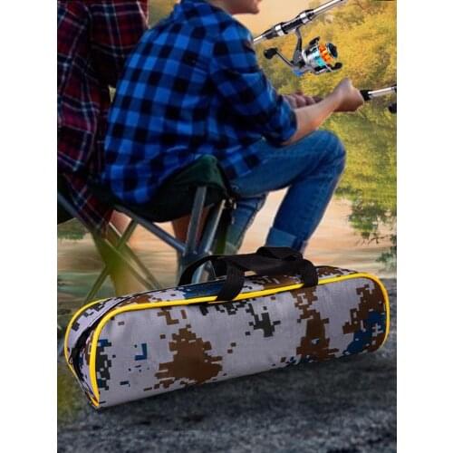 Fishing Rod Bag Combination Portable Waterproof Fishing Suit Telescopic Fishing Tackle Bag Large Capacity Fishing Tool