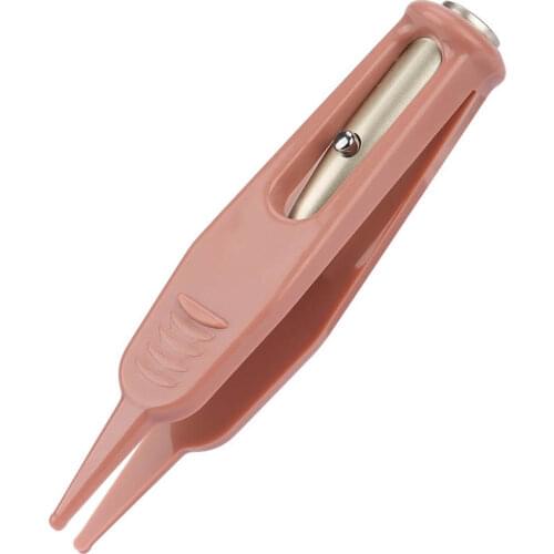 LED Baby Nose Cleaning Tweezers Ear Cleaner Tools Ear Nose Pick Navel Cleaner Earwax Remover Body Care Set Cleaning Supplies