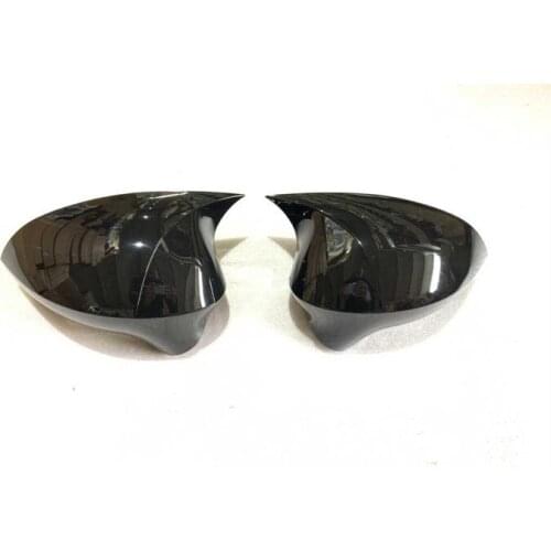 Roxform Batman Mirror Cover Piano Black Car Exterior Accessories Tuning For Seat Ibiza 2008 2009 2010 2011 2012 2013 2014 2015-2017