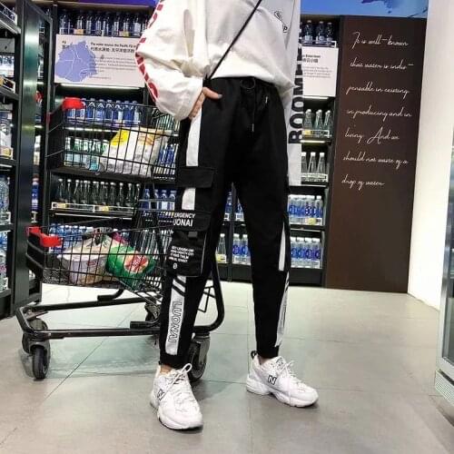 Women Casual Solid Zipper Simple Loose Trousers Womens All-match Trendy Straight High Waist Pants Students Korean Style