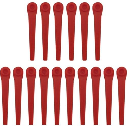100Pcs Plastic Grass Trimmer Blades Replacement Lawn Mower Blade for Grass Trimmer Garden Tool Accessories