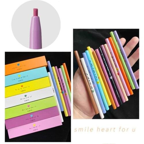 15 Color Waterproof Color Eyeliner Pen Matte Glitter Not Easy To Smudge Long-lasting Eyeliner Eye Makeup Cosmetics TSLM1